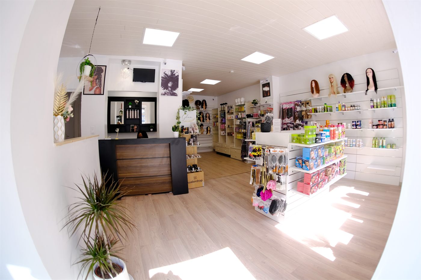 Intérieur de la boutique